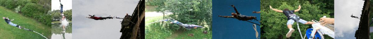 Saut à l'élastique . Saut à l'élastique .